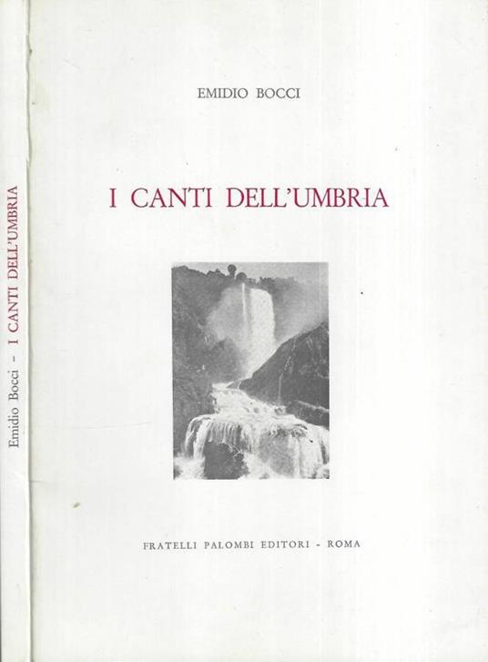I canti dell' Umbria - copertina