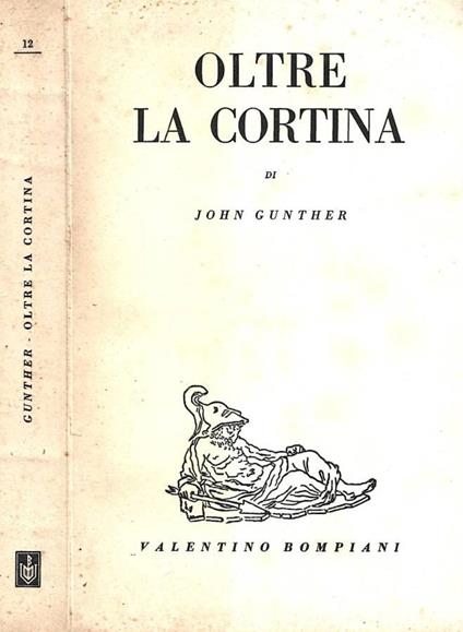 Oltre la cortina - John Gunther - copertina