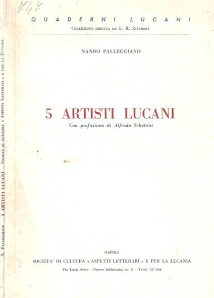 5 Artisti lucani - copertina