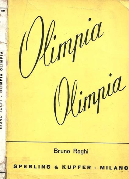 Olimpia Olimpia - copertina