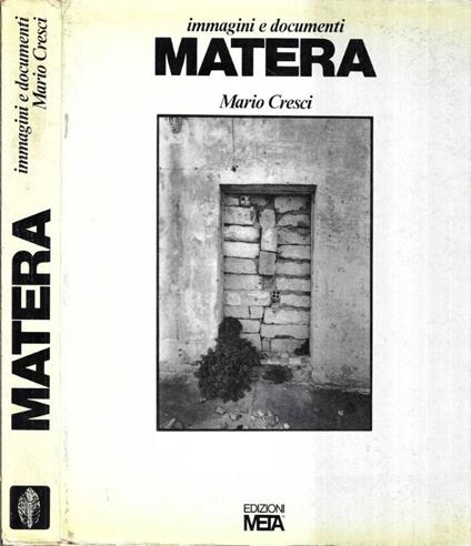 Matera - Mario Cresci - copertina