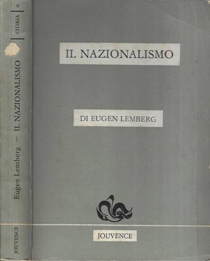 Il nazionalismo - Eugen Lemberg - copertina