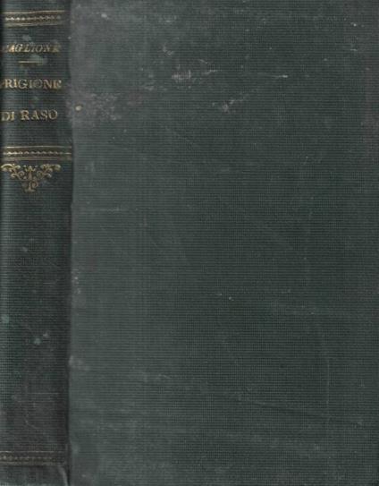 La prigione di raso - copertina