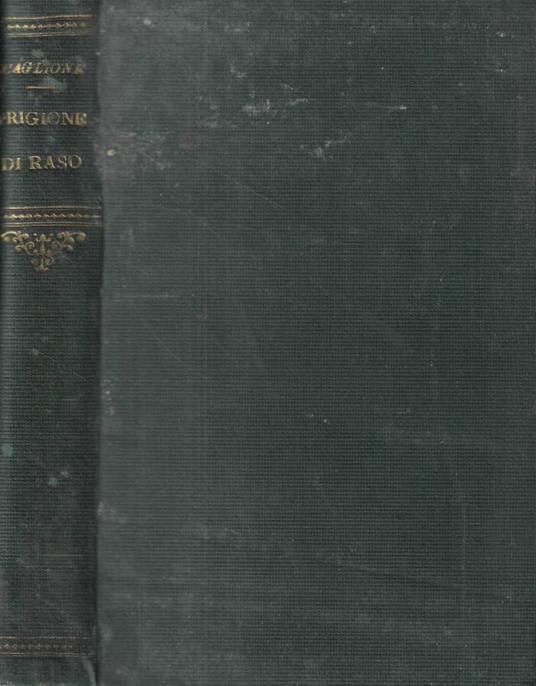 La prigione di raso - copertina