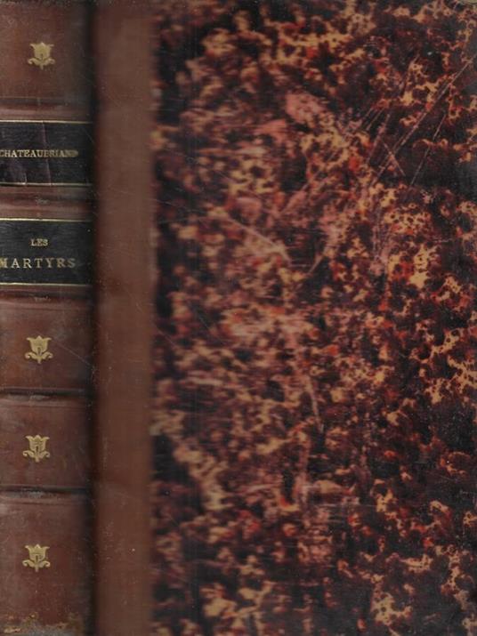 Les martyrs ou le triomphe de la religion chrétienne - copertina