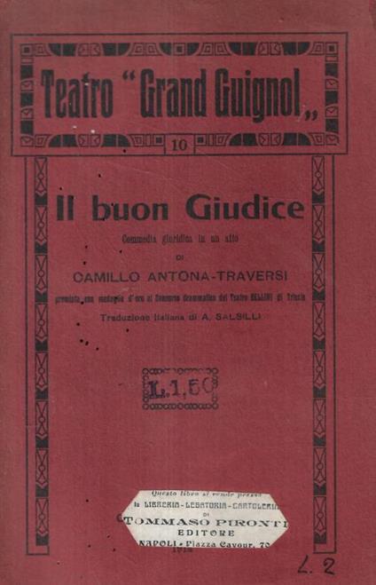 Il buon Giudice - copertina