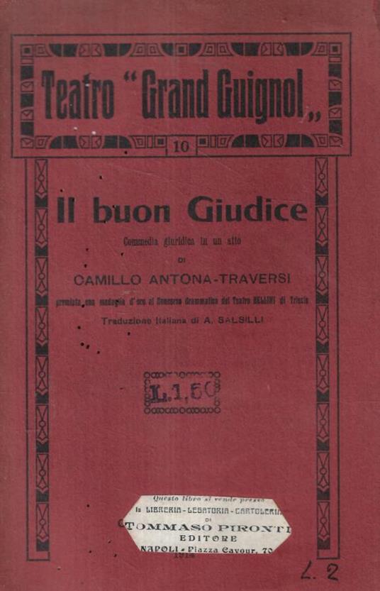 Il buon Giudice - copertina
