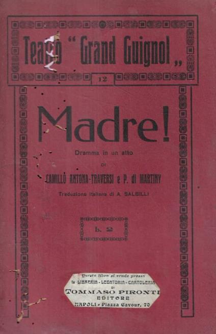 Madre! - copertina