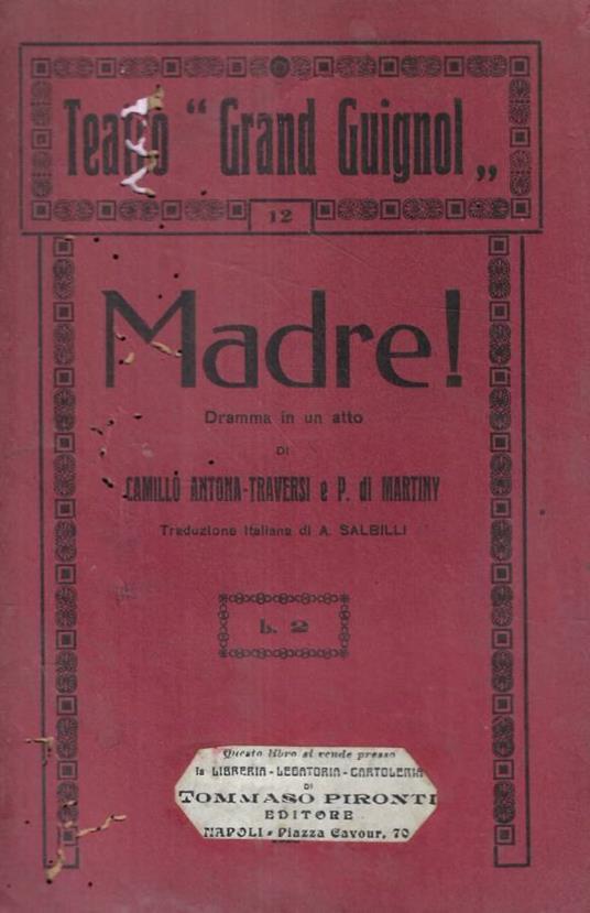 Madre! - copertina
