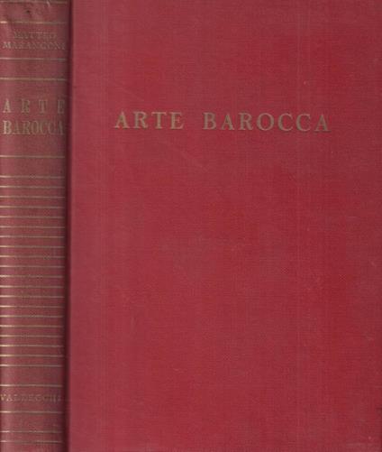 Arte Barocca - Matteo Marangoni - copertina