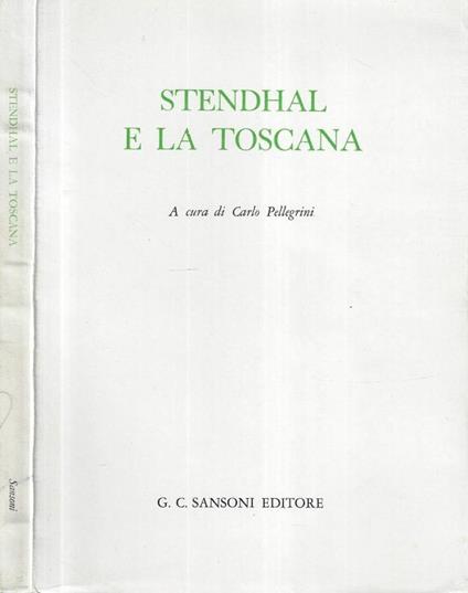 Stendhal e la Toscana - copertina