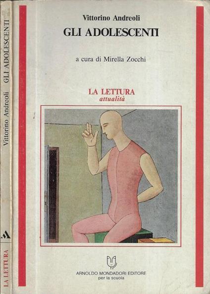 Gli adolescenti - Vittorino Andreoli - copertina