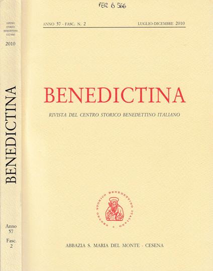 Benedictina - copertina