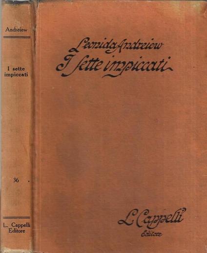 I sette impiccati - copertina
