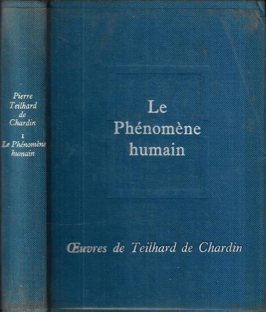Le phénomène humain - copertina