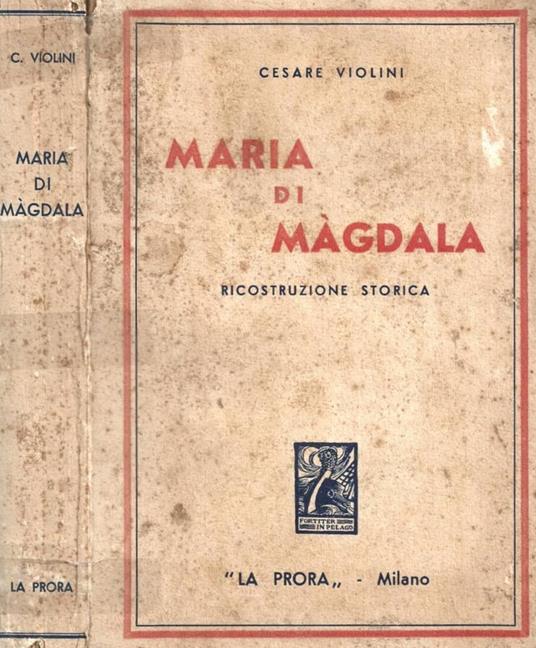 Maria di Màgdala - copertina