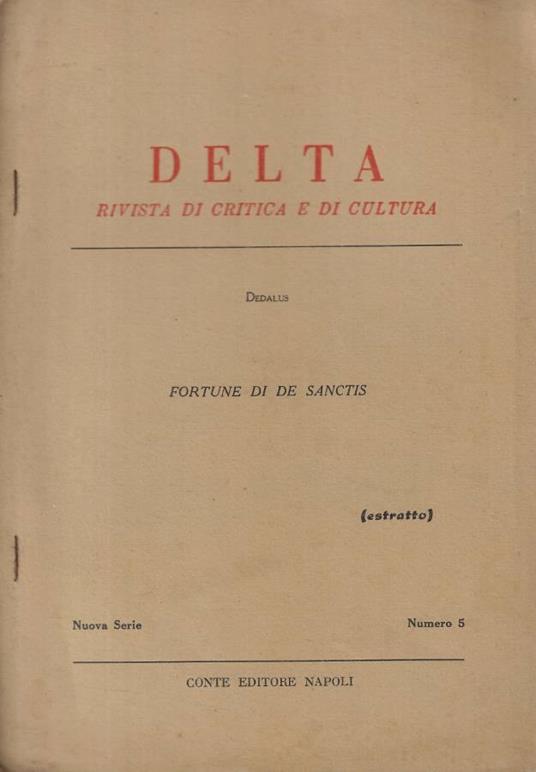 Delta n. 5 Anno 1953 - copertina