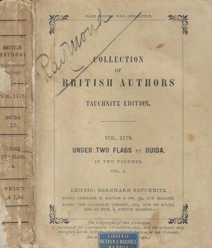 Under two flags Vol. II - copertina