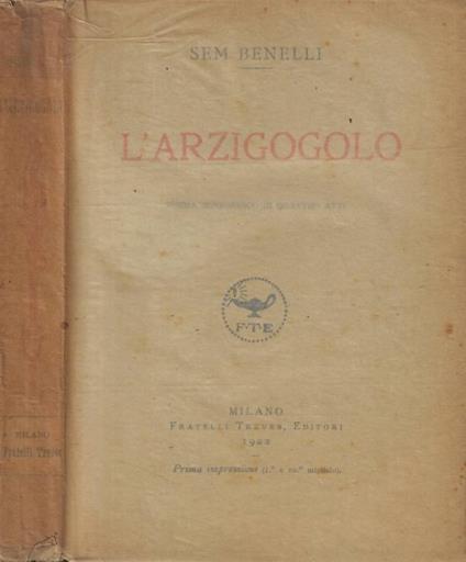 L'arzigogolo - Sem Benelli - copertina
