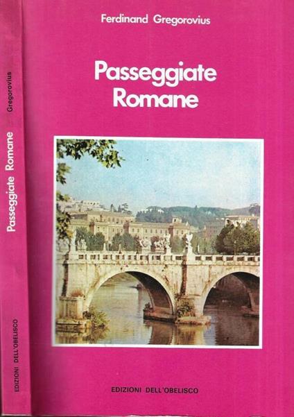 Passeggiate romane - Ferdinand Gregorovius - copertina