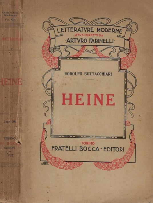 Heine - copertina
