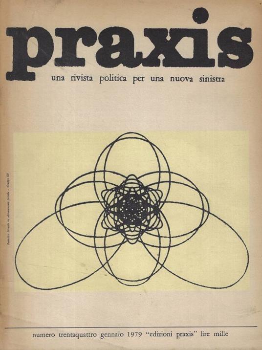 Praxis n. 34 Anno 1979 - copertina