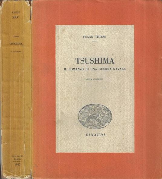 Tsushima - Frank Thiess - copertina
