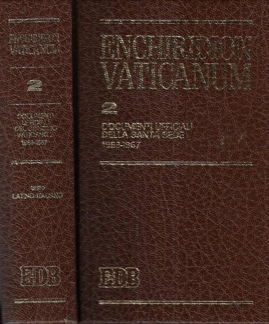 Enchiridion Vaticanum 2 - copertina