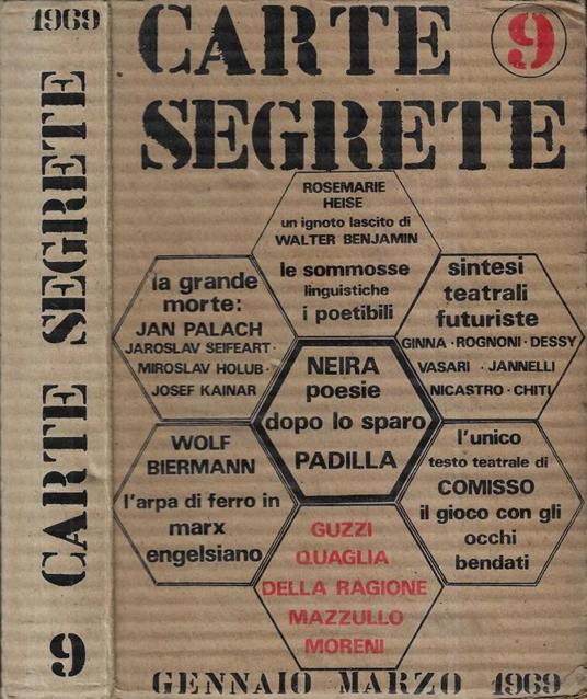 Carte segrete 9 - copertina