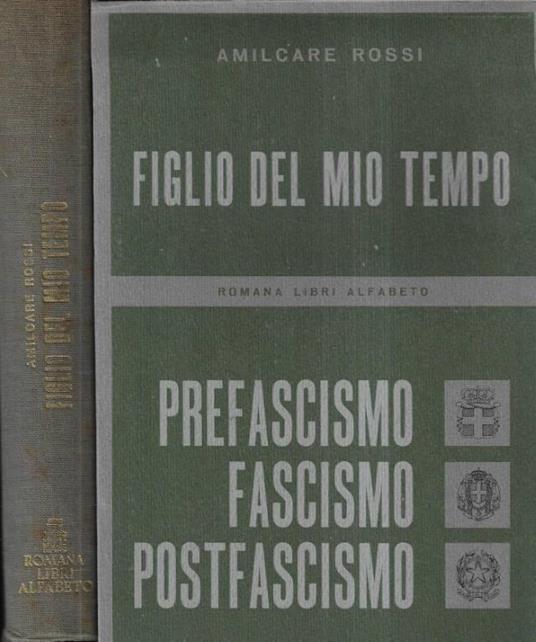 Figlio del mio tempo - copertina
