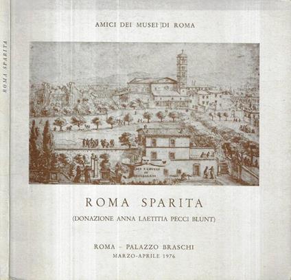 Roma sparita - copertina