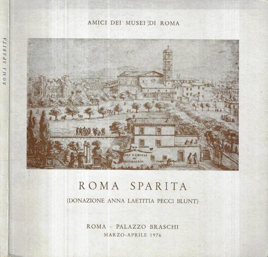 Roma sparita - copertina