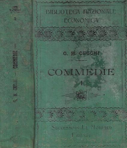 Commedie Vol. I - copertina