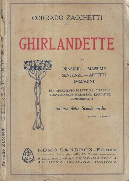 Ghirlandette - copertina