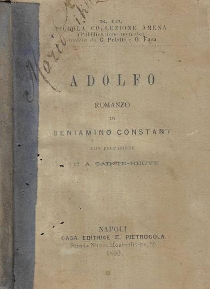 Adolfo - copertina
