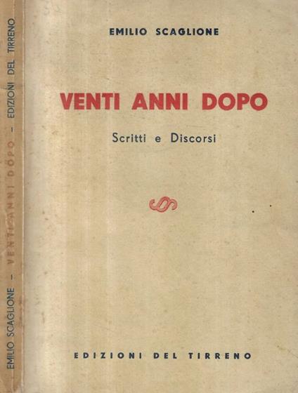 Venti anni dopo - copertina