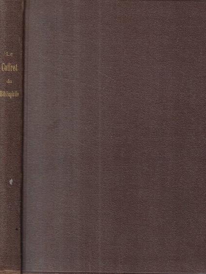 Le coffret du bibliophile n. 1-2-3 - copertina