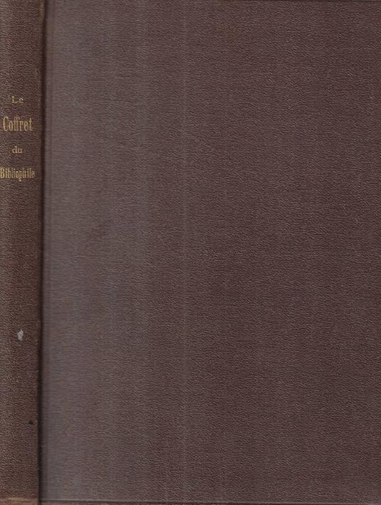 Le coffret du bibliophile n. 1-2-3 - copertina