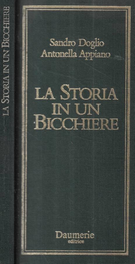La storia in un bicchiere - copertina