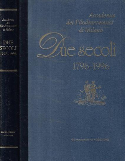 Due secoli 1796-1996 - copertina