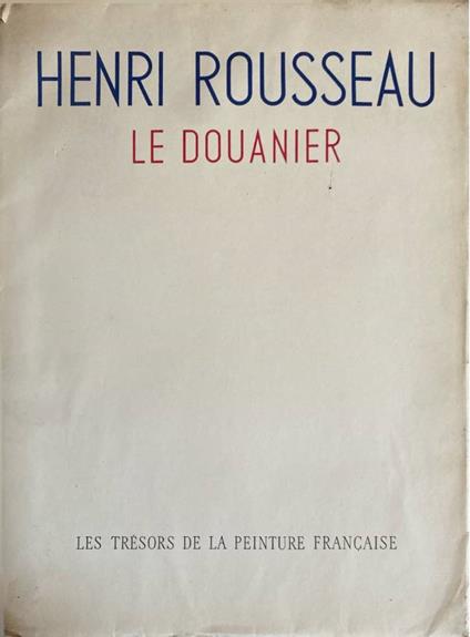 Henri Rousseau - Philippe Soupault - copertina
