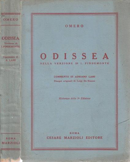 Odissea - copertina