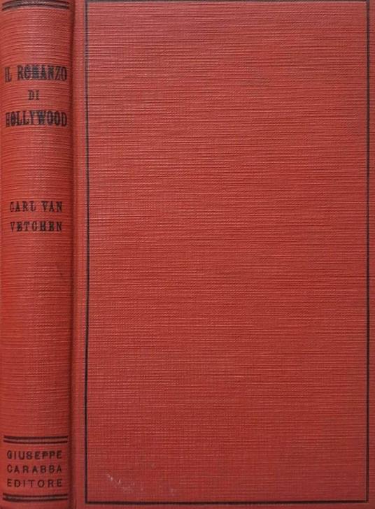 Il romanzo d' Hollywood - copertina