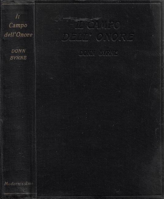 Il campo dell'onore - copertina