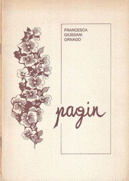 Pagin - copertina