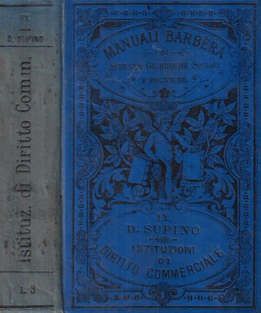 Istituzioni di diritto commerciale - copertina