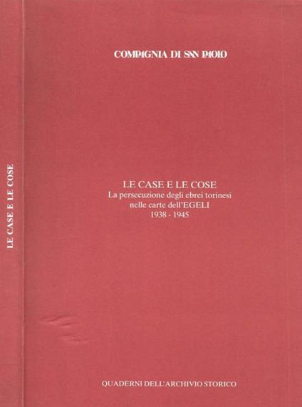 Le case e le cose - copertina