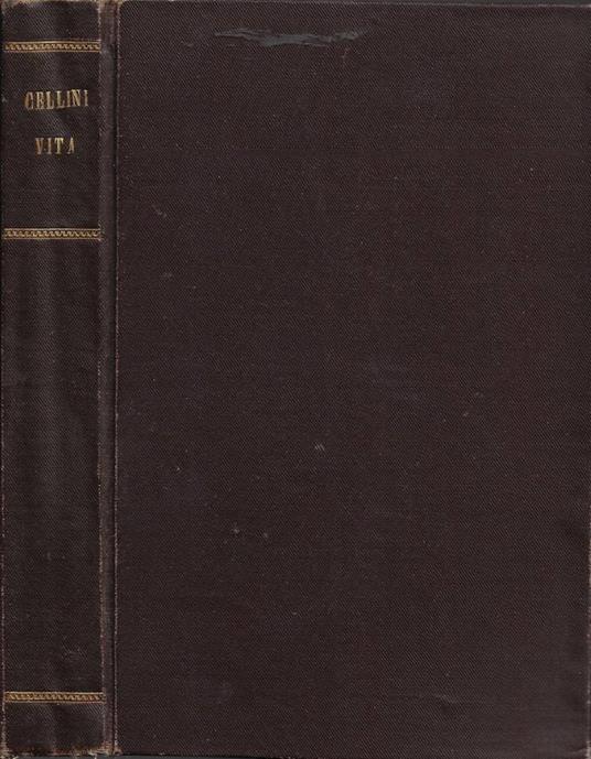 La Vita - Benvenuto Cellini - copertina