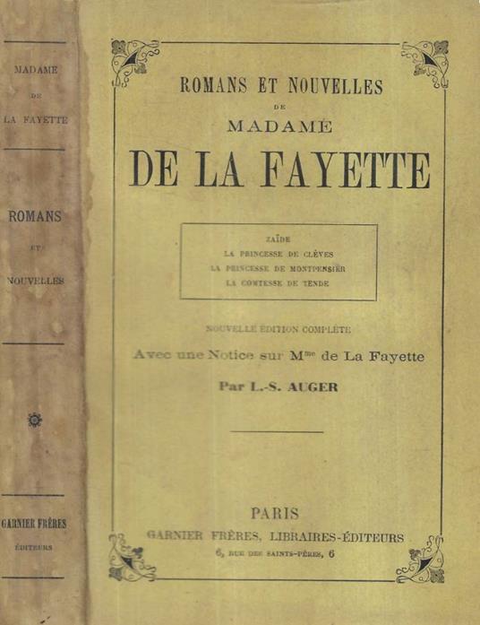 Romans et nouvelles - copertina