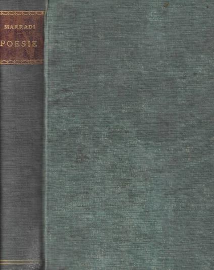 Poesie - copertina